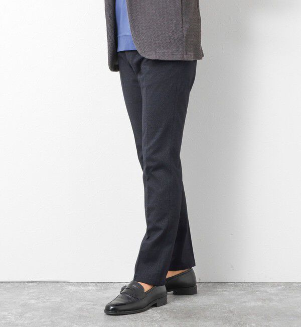 NOLLEY'S goodman「《ビジカジ対応》ハイゲージ 撚り杢 ツイルスリムフィット 25AW」|チノ|