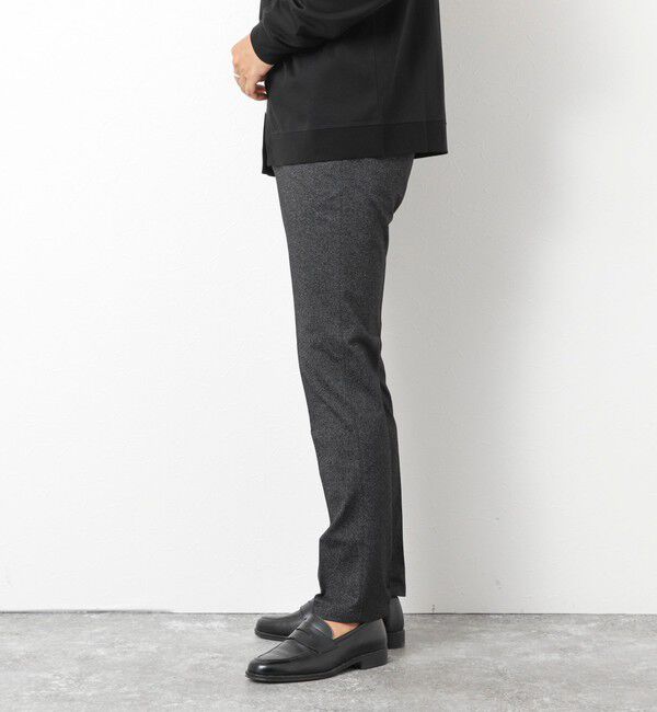 NOLLEY'S goodman「《ビジカジ対応》ハイゲージ 撚り杢 ツイルスリムフィット 25AW」|チノ|