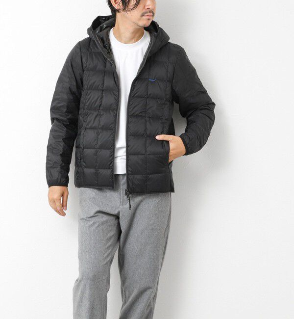 NOLLEY'S goodman「【TAION/タイオン】別注 クジラ刺繍HOOD W-ZIP DOWN JKT 25AW」|ダウン|