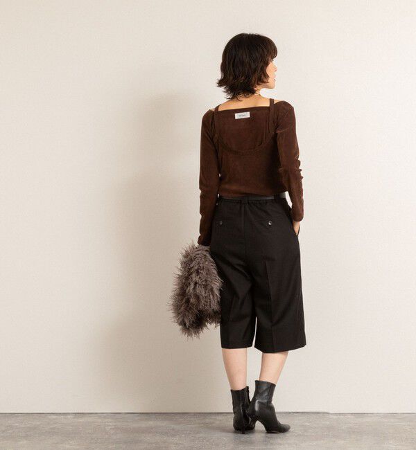 MAQWEL「【MAQWEL/マクウェル】ウォッシャブルバミューダパンツ」|その他|