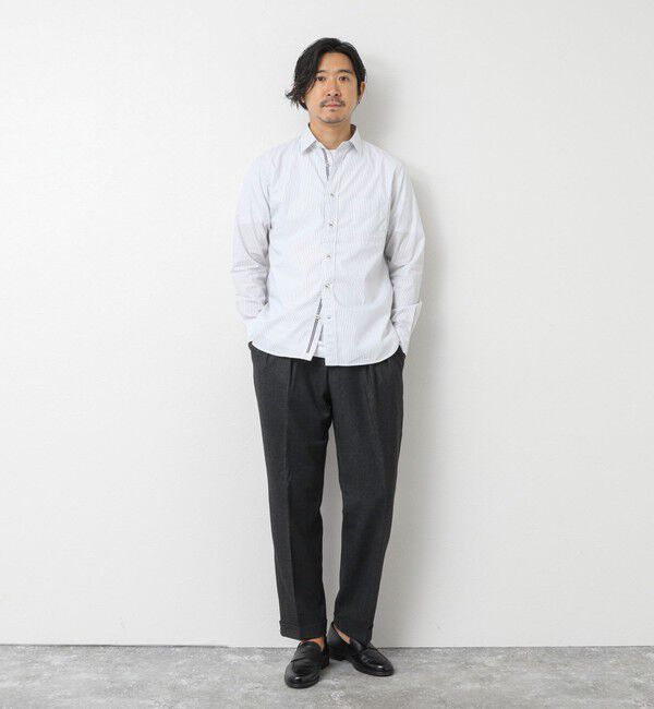 NOLLEY'S goodman「パラシュートボタン レギュラーカラーシャツ 25AW」|シャツ・ブラウス|