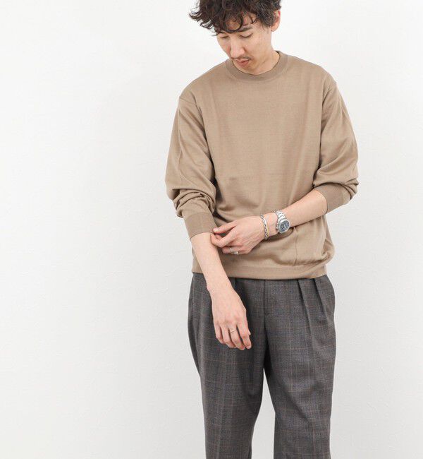 NOLLEY'S goodman「ウォッシャブル クルーネックニット 25AW」|ニット・セーター|