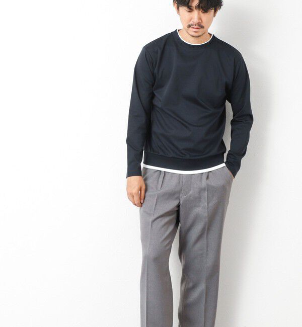 NOLLEY'S goodman「ハイゲージ スーピマコットン ダブルカラーTee 25AW」|Tシャツ・カットソー|