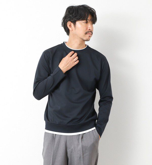 NOLLEY'S goodman「ハイゲージ スーピマコットン ダブルカラーTee 25AW」|Tシャツ・カットソー|