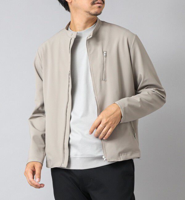 NOLLEY'S goodman「【ACTIVE SECT】《限定展開》ハイストレッチシングルライダース 25AW」|ブルゾン・スタジャン|