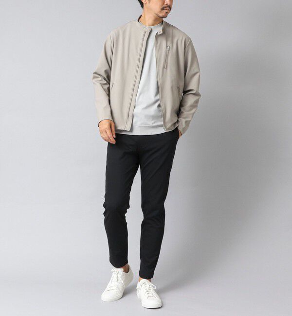 NOLLEY'S goodman「【ACTIVE SECT】《限定展開》ハイストレッチシングルライダース 25AW」|ブルゾン・スタジャン|