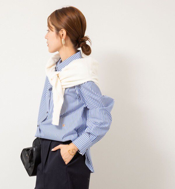 NOLLEY'S「ウォッシャブル2WAYBasicレギュラーシャツ」|シャツ・ブラウス|