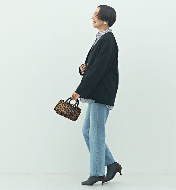 NOLLEY'S「ウォッシャブルストレッチジャージハオリ」|ブルゾン・スタジャン|