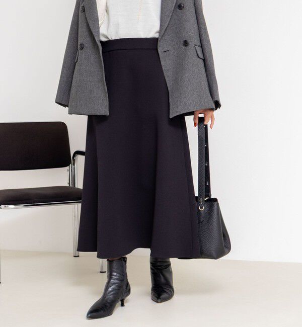 NOLLEY'S sophi「《セットアップ対応》ウォッシャブルダンボールフレアスカート」|フレア|