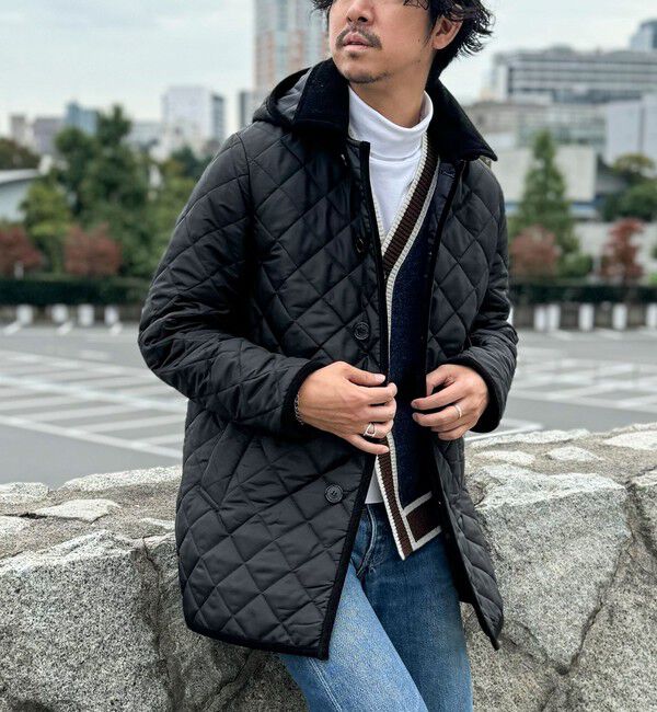 NOLLEY'S goodman「【Traditional weatherwear】別注 DERBY HOOD キルティングジャケット 25AW」|ブルゾン・スタジャン|