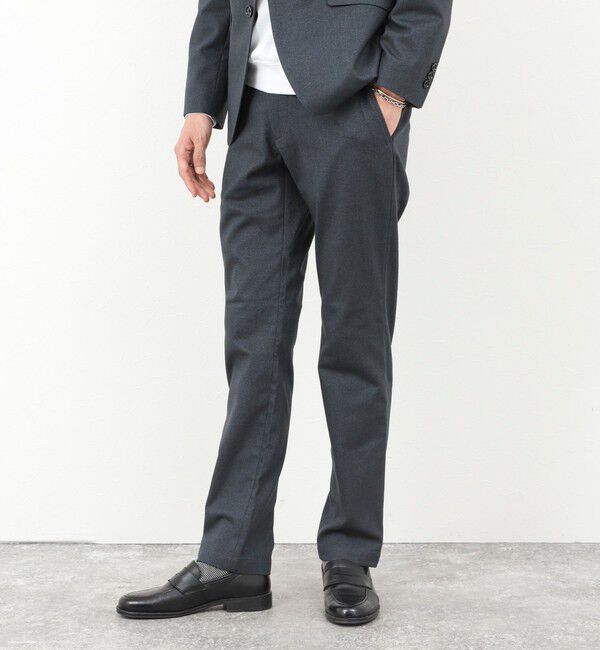 NOLLEY'S goodman「《ビジカジ/セットアップ対応》SOFT THERMO ウォッシャブルパンツ 25AW」|チノ|