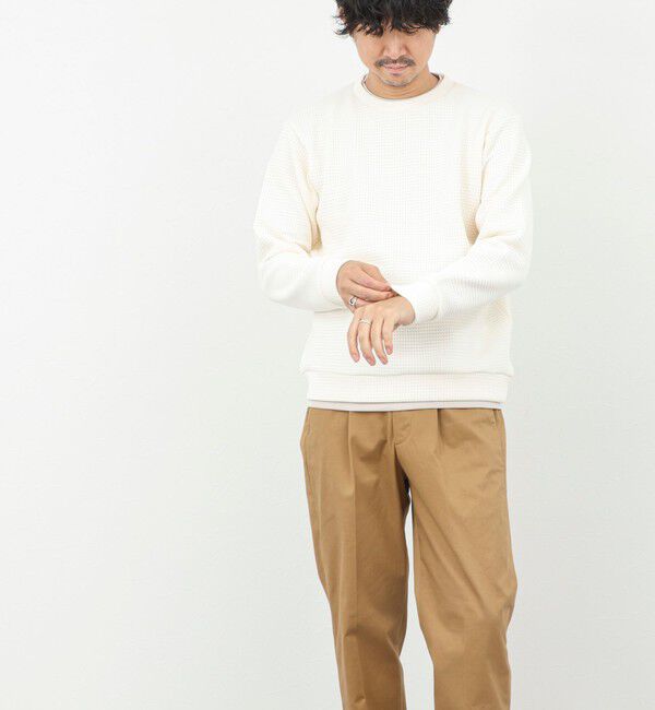 NOLLEY'S goodman「ウォッシャブルワッフルクォーターCN 25AW」|Tシャツ・カットソー|