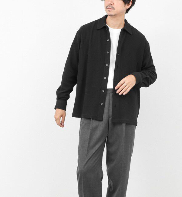 NOLLEY'S goodman「ウォッシャブル ニットシャツ 25AW」|シャツ・ブラウス|
