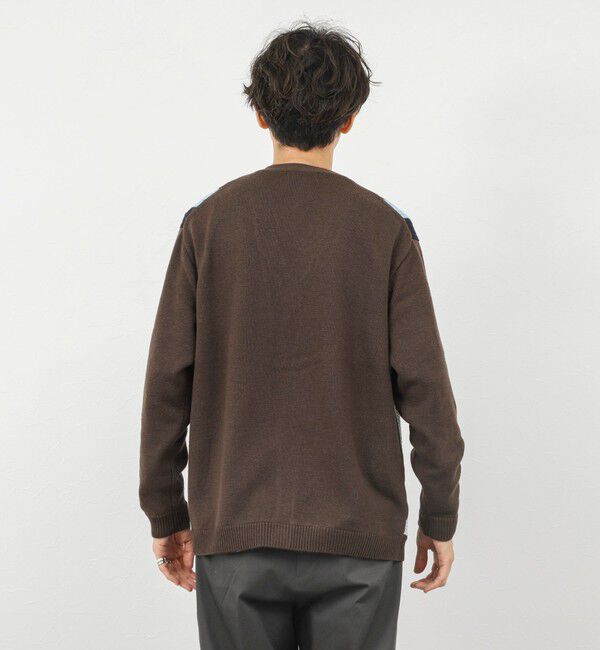 NOLLEY'S goodman「ウォッシャブル 抗菌加工 フロントストライプ 7Gカーディガン 25AW」|ニット・セーター|