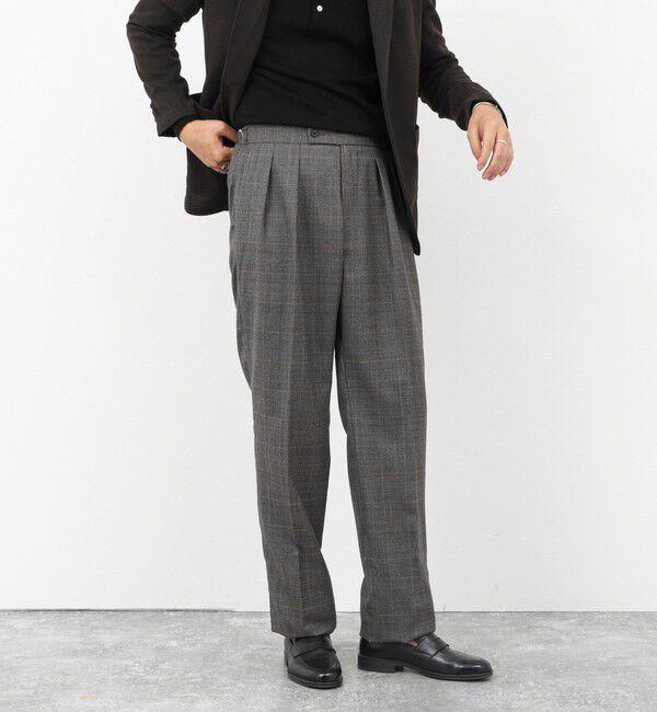 NOLLEY'S goodman「SOLOTEX ストレッチサキソニー NSN2タックスラックス 25AW」|スラックス|