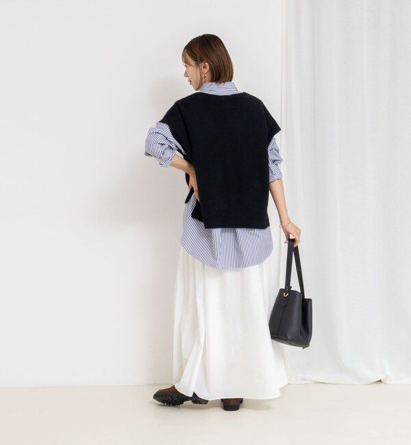 NOLLEY'S「ウォッシャブルブロードサイドマルチWAYギャザースカート」|スカート|