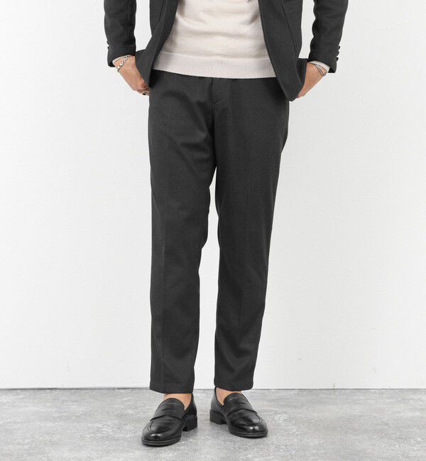 NOLLEY'S goodman「《セットアップ対応》【Active Jersey】ホームスパン ストレッチイージーPT 25AW」|チノ|