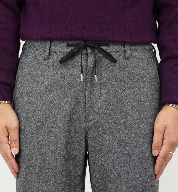 NOLLEY'S goodman「《セットアップ対応》【Active Jersey】ホームスパン ストレッチイージーPT 25AW」|チノ|