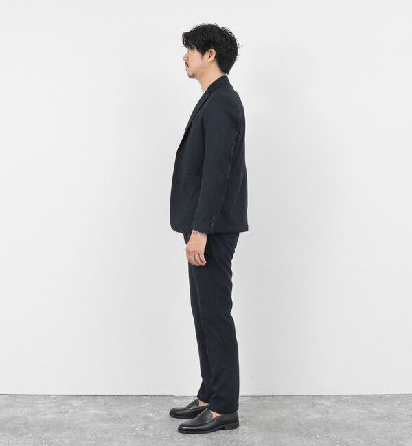 NOLLEY'S goodman「《セットアップ対応》【Active Jersey】ホームスパン ストレッチイージーJK」|テーラードジャケット|