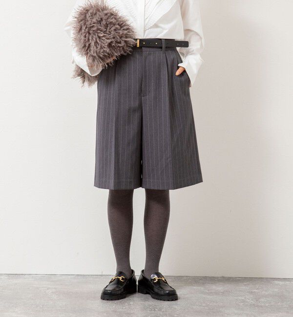 NOLLEY'S「ウォッシャブルフラノ風ハーフパンツ」|その他|