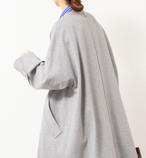 NOLLEY'S「【Traditional WeatherWear/トラディショナルウェザーウェア】MALTON NO COLLAR」|ノーカラーコート|