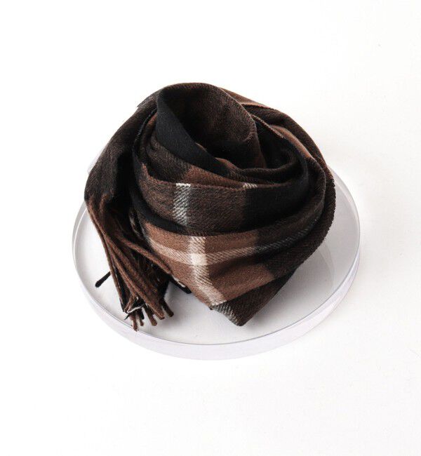 NOLLEY'S goodman「カシミヤチェックマフラー30」|ストール|