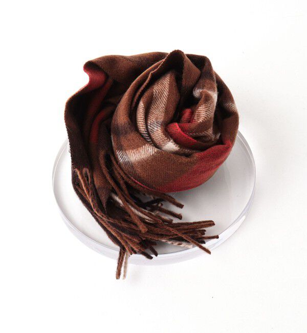 NOLLEY'S goodman「カシミヤチェックマフラー30」|ストール|