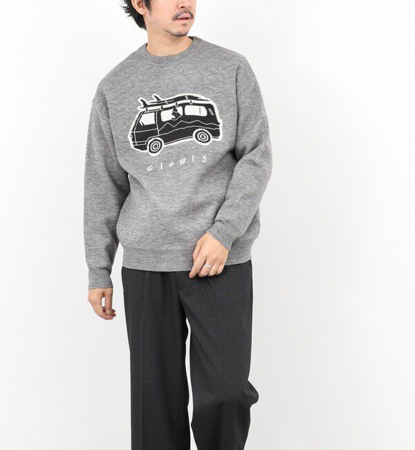 NOLLEY'S goodman「【STONEWOLD】WAGON ウォッシャブル CN 25AW」|ニット・セーター|