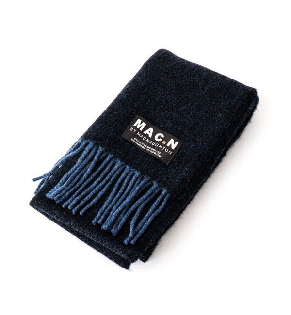 NOLLEY'S goodman「【MAC.N/マックエヌ】Lambswool Dual Scarf 25」|ストール|