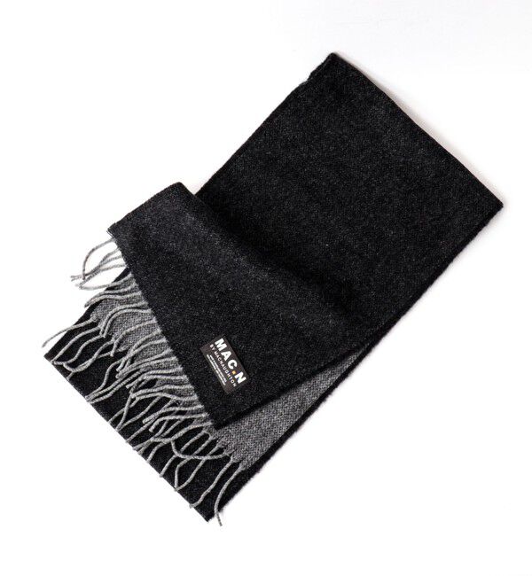 NOLLEY'S goodman「【MAC.N/マックエヌ】Lambswool Dual Scarf 25」|ストール|