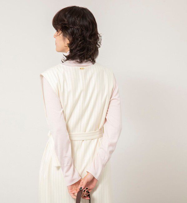 NOLLEY'S sophi「ウォッシャブルベルト付きジャンスカ」|ジャンパースカート|