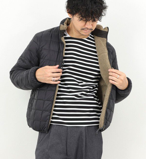 NOLLEY'S goodman「【TAION/タイオン】DOWN&times;BOA REVERSIBLE HI NECK JKT 25AW」|ダウン|
