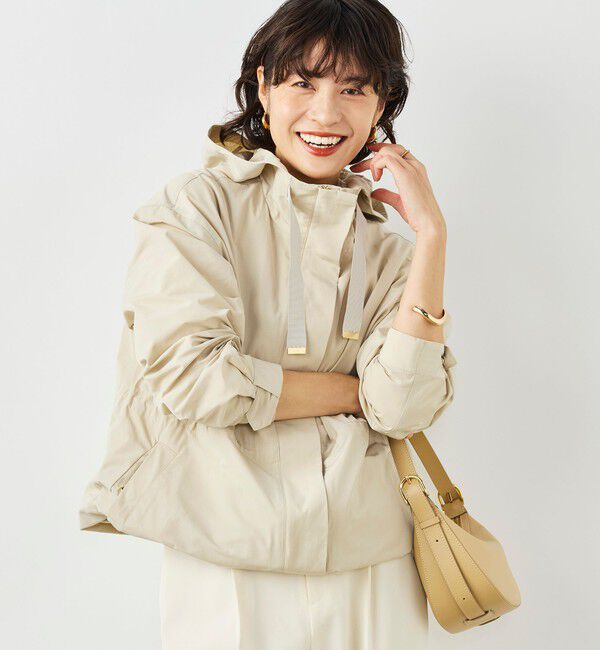 NOLLEY'S「【WEB＆一部店舗限定色アイテム】ウォッシャブル2WAY撥水フーテッドブルゾン」|ブルゾン・スタジャン|