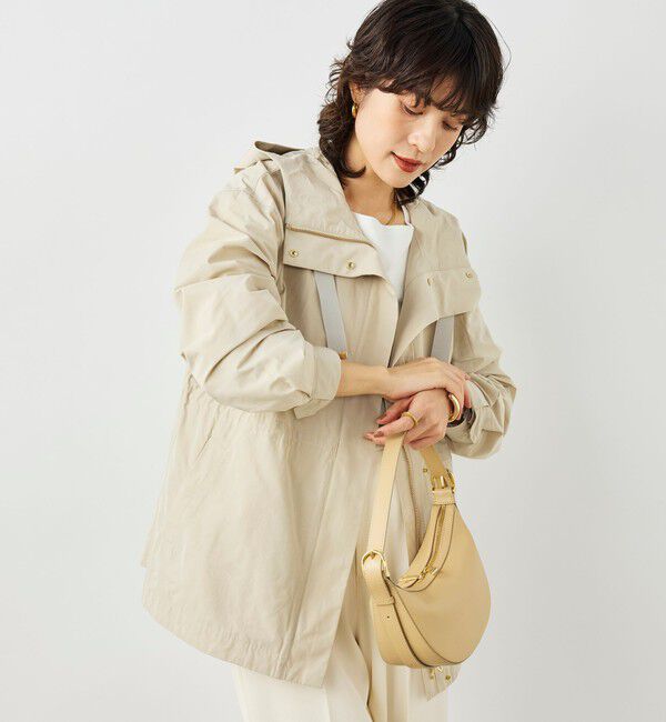 NOLLEY'S「【WEB＆一部店舗限定色アイテム】ウォッシャブル2WAY撥水フーテッドブルゾン」|ブルゾン・スタジャン|