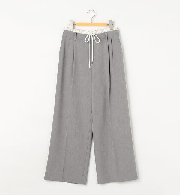 NOLLEY'S sophi「ウォッシャブルWウエストワイドパンツ」|その他|