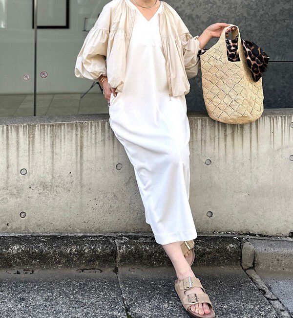 NOLLEY'S「ウォッシャブル撥水ポケッタブルボリュームブルゾン」|ブルゾン・スタジャン|