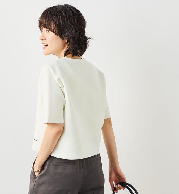 NOLLEY'S「《手洗い可能》ホールガーメントニットＴ」|ニット・セーター|