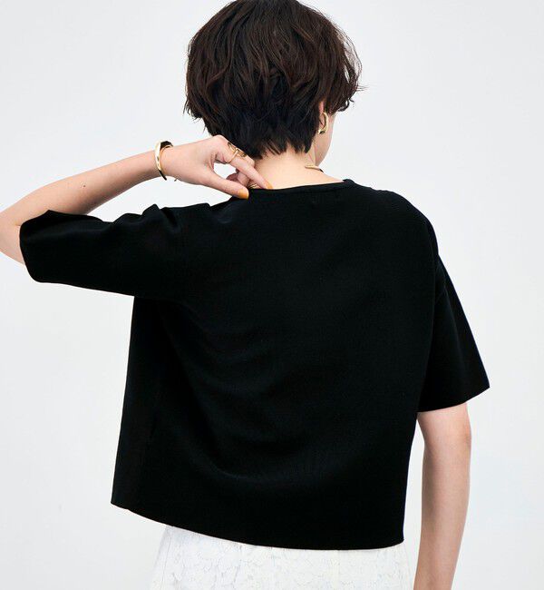 NOLLEY'S「《手洗い可能》ホールガーメントニットＴ」|ニット・セーター|