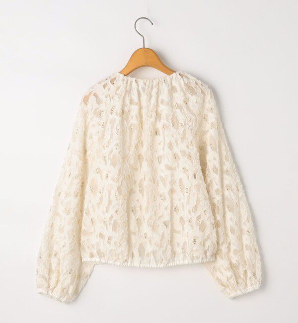 NOLLEY'S「《セットアップ対応》【KIRYU】ウォッシャブルラメジャガードブルゾン」|ブルゾン・スタジャン|