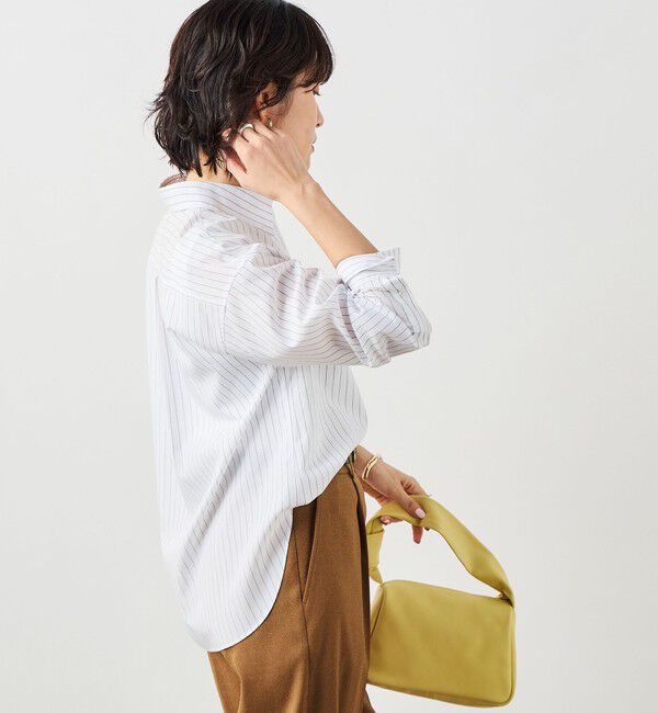 NOLLEY'S「ウォッシャブルベーシックシャツ」|シャツ・ブラウス|