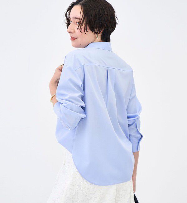 NOLLEY'S「ウォッシャブルベーシックシャツ」|シャツ・ブラウス|