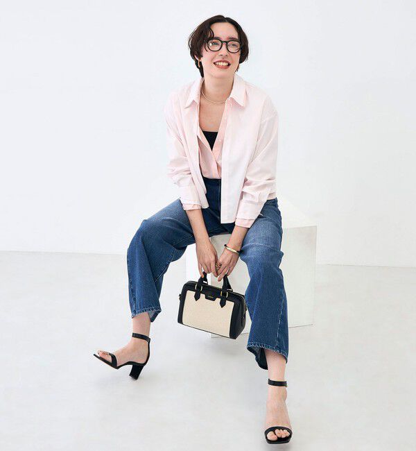 NOLLEY'S「ウォッシャブルレイヤード風ショート丈シャツ」|シャツ・ブラウス|