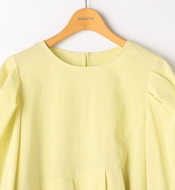 NOLLEY'S「ウォッシャブルサラドラトリコットペプラムブラウス」|シャツ・ブラウス|