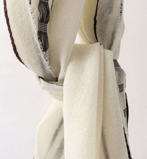 NOLLEY'S goodman「【Johnstons of Elgin/ジョンストンズ・オブ・エルガン】WB002860 Cyrus Scarf 70」|ストール|