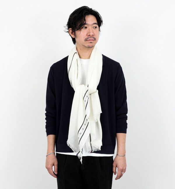 NOLLEY'S goodman「【Johnstons of Elgin/ジョンストンズ・オブ・エルガン】WB002860 Cyrus Scarf 70」|ストール|