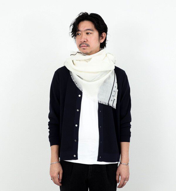NOLLEY'S goodman「【Johnstons of Elgin/ジョンストンズ・オブ・エルガン】WB002860 Cyrus Scarf 70」|ストール|