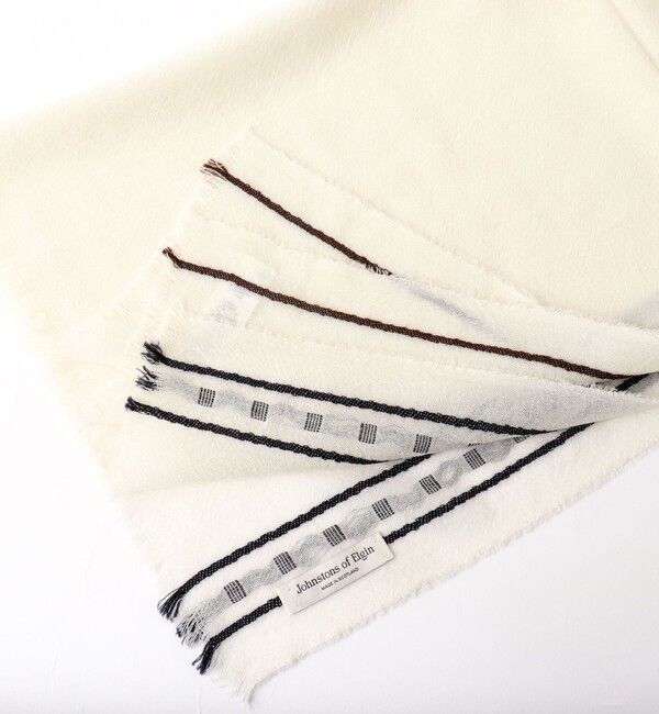 NOLLEY'S goodman「【Johnstons of Elgin/ジョンストンズ・オブ・エルガン】WB002860 Cyrus Scarf 70」|ストール|