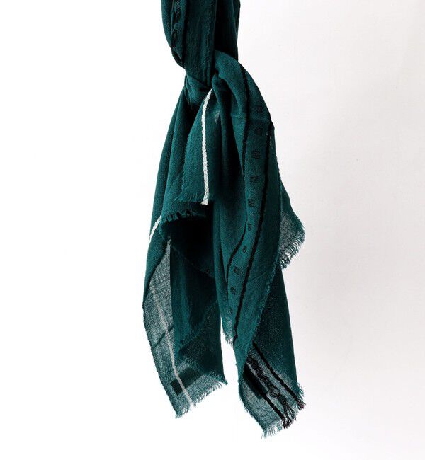 NOLLEY'S goodman「【Johnstons of Elgin/ジョンストンズ・オブ・エルガン】WB002860 Cyrus Scarf 70」|ストール|