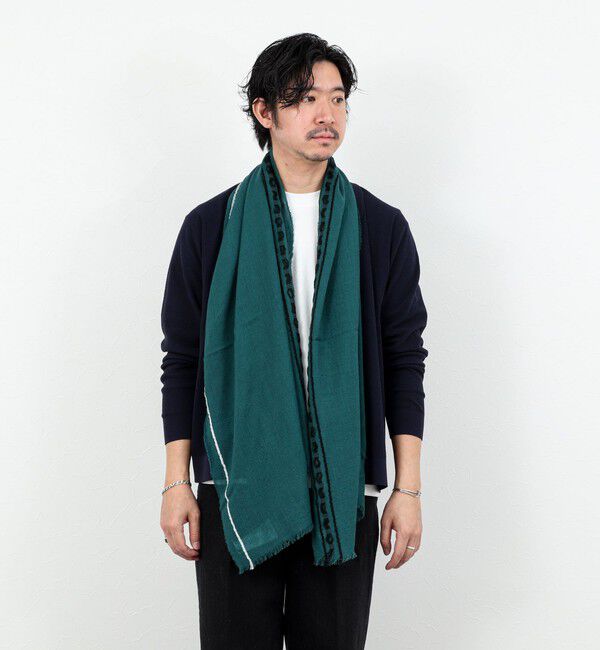 NOLLEY'S goodman「【Johnstons of Elgin/ジョンストンズ・オブ・エルガン】WB002860 Cyrus Scarf 70」|ストール|