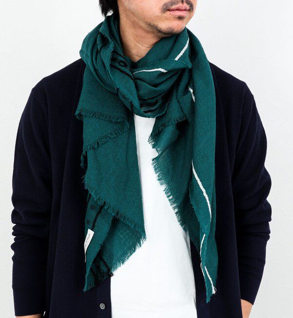 NOLLEY'S goodman「【Johnstons of Elgin/ジョンストンズ・オブ・エルガン】WB002860 Cyrus Scarf 70」|ストール|